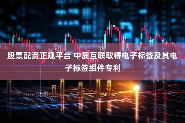 股票配资正规平台 中质互联取得电子标签及其电子标签组件专利